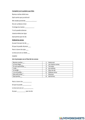 Yo tengo las manos cortas