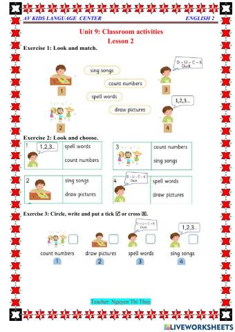 PBT Unit 9 Lesson 3 (E2) Mrs.Thuy