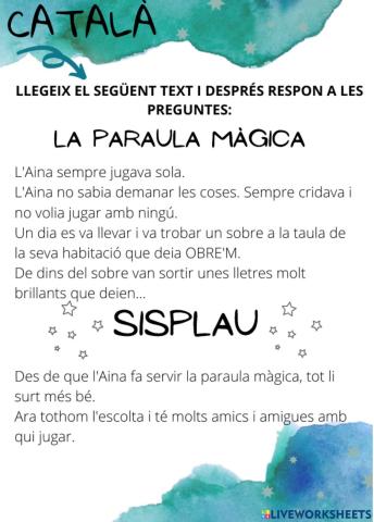 Cl: la paraula màgica