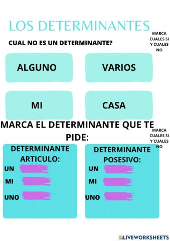 Determinantes