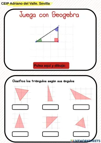 Clasificación de triángulos 2