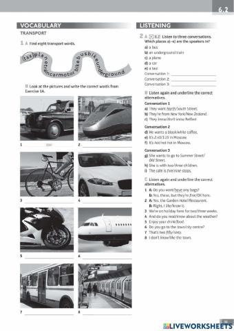 Speakout 6.2 workbook