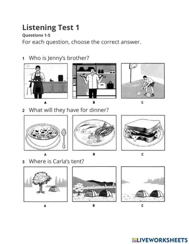 Full Listening Test 1