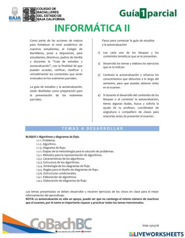 Guia de estudio algoritmos