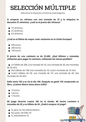 Selección múltiple