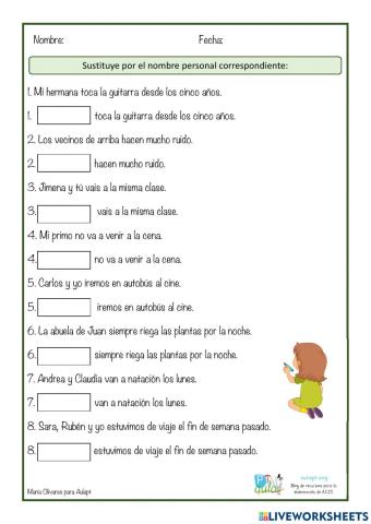 Pronombres personales