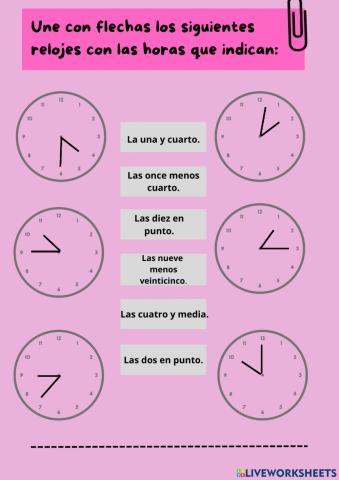 Las horas