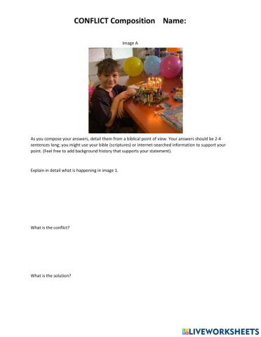 Conflict-contrast Composition