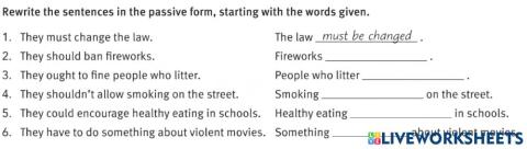 Something ought to be done.