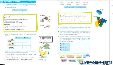 El numero de los nombres