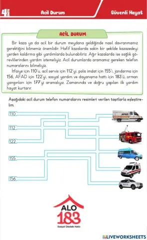 Acil Durum Numaraları
