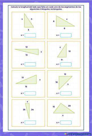 Teorema de Pitágoras