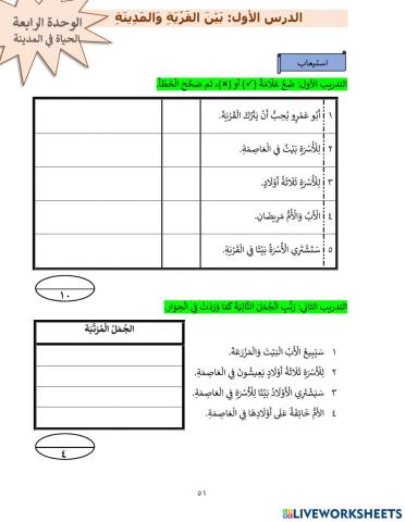 بين القرية والمدينة