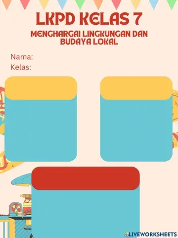 LKPD Kelas 7 Makanan Tradisional