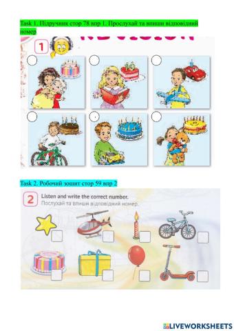 Revision Unit 6 English with Smiling Sam 1