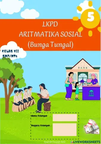LKPD Aritmatika Sosial Pertemuan 5