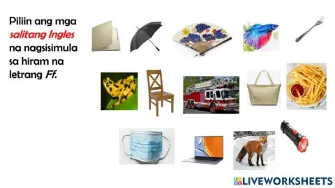 Hiram na Letra Ff at Jj