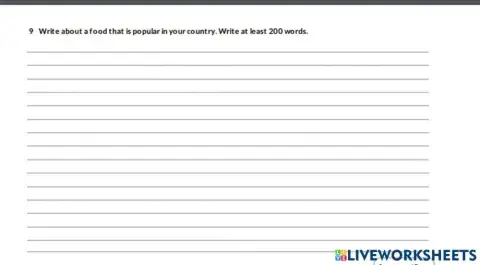 WRTING  PART UNINT 2  