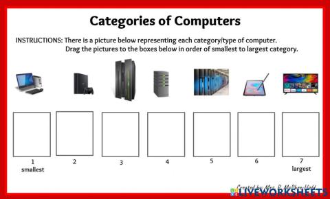 Categories of Computers