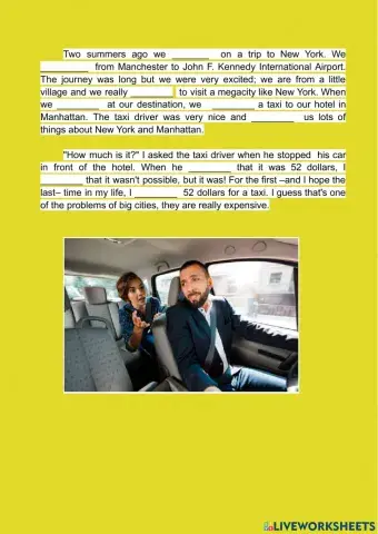 Listening Text Simple Past