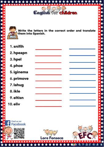 Verbs efc lore fonseca