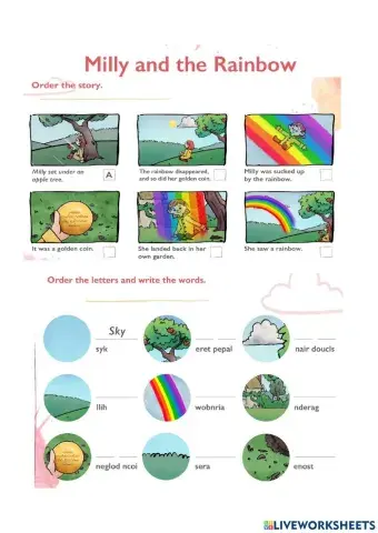 Milly and the rainbow