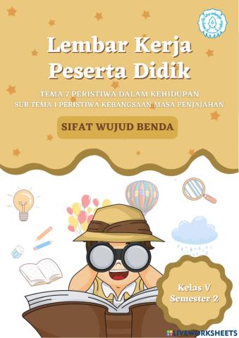 Ipa lkpd sifat-sifat wujud benda