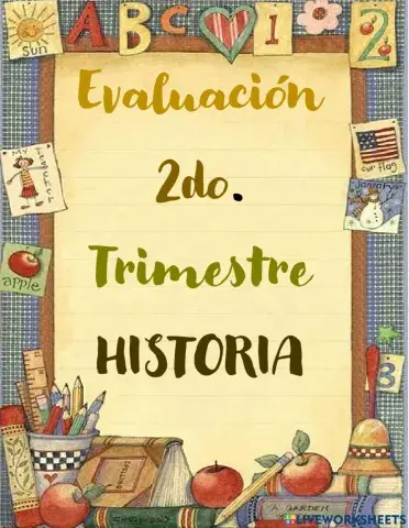 Evaluación de historia