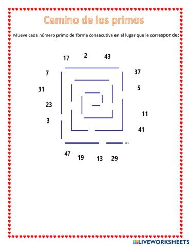 Camino de los primos