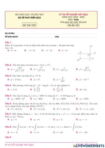 TN2023-PBC-Đề ôn tập số 102