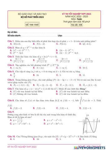 TN2023-PBC-Đề ôn tập số 108