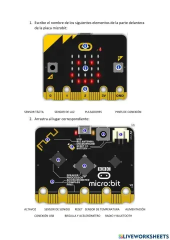 Sensores microbit