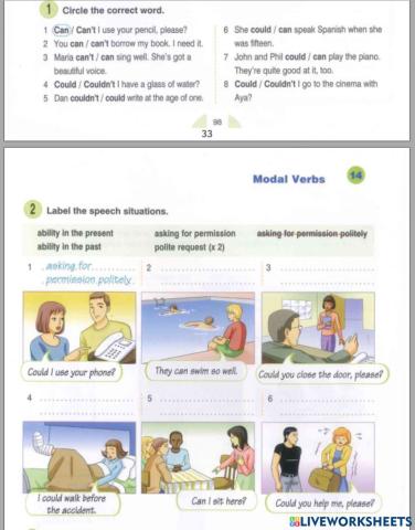 Modal verbs