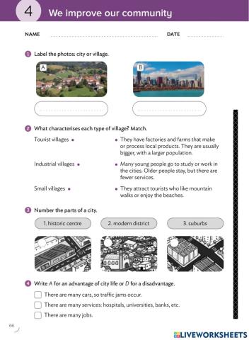 SS4 U4 Test Community and local services