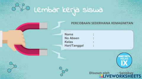 Lks percobaan sederhana kemagnetan kelas 9