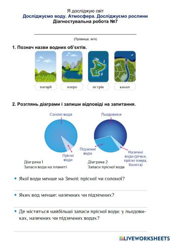 ЯДС-3 кл-Діагностувальна робота №7