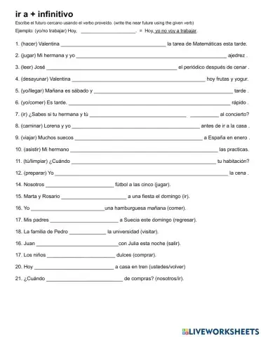 Near Future Practice