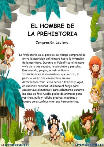 La prehistoria