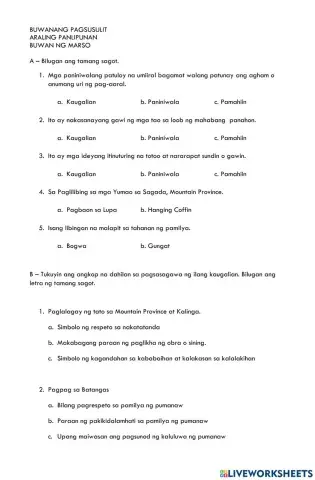 Mga Paniniwala ng mga pangkat etniko