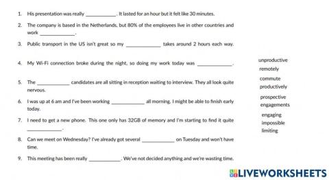 Remote work and money