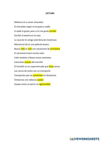 Lectura encadenada 2