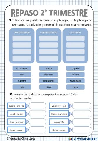 Repaso Segundo Trimestre