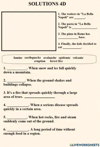 Superlative and disasters