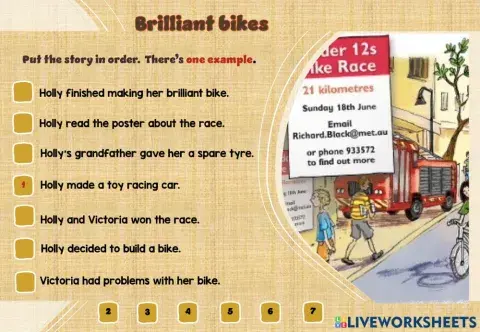 Brilliant Bikes from Story Fun 6