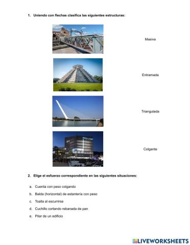 Estructuras y mecanismos