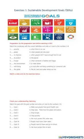 Sustainable Development Goals (SDGs)