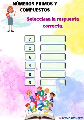 Números primos y compuestos