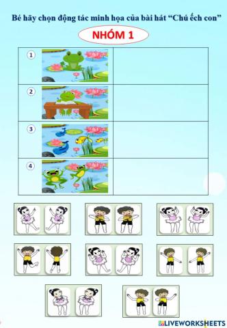 Bt chú ếch con nhóm 1