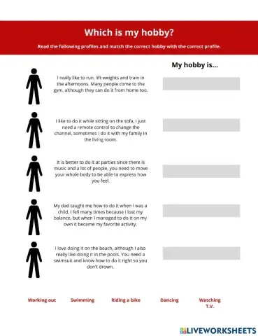 Reading-Matching-Exercise