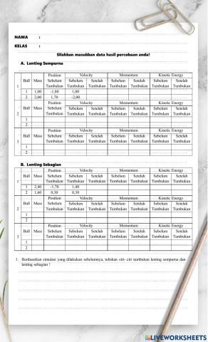 LKPD MOMENTUM IMPULS